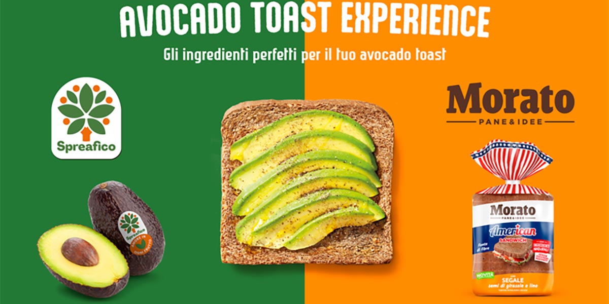 L'avocado toast experience unisce Spreafico e Morato